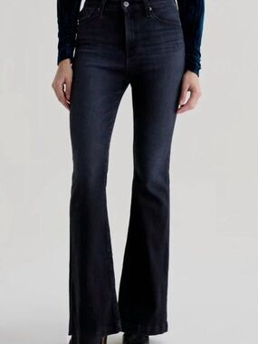 AG Madi High-rise flair. Dark wash. Stretch. New with tags. Size 31